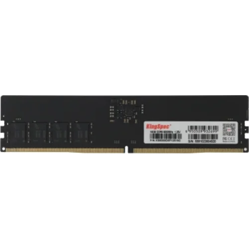 Память DDR5 16GB 6000MHz Kingspec KS6000D5P12516G RTL PC5-44800 CL46 DIMM 288-pin 1.25В
