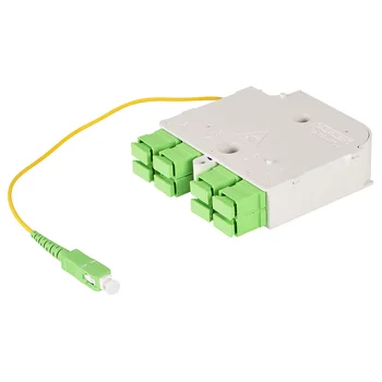 Универсальный сплиттерный модуль на 8 абонентов LIGHT PON УСМ 1х8 SC/APC