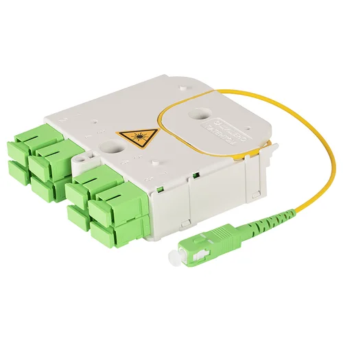 Универсальный сплиттерный модуль на 8 абонентов LIGHT PON УСМ 1х8 SC/APC