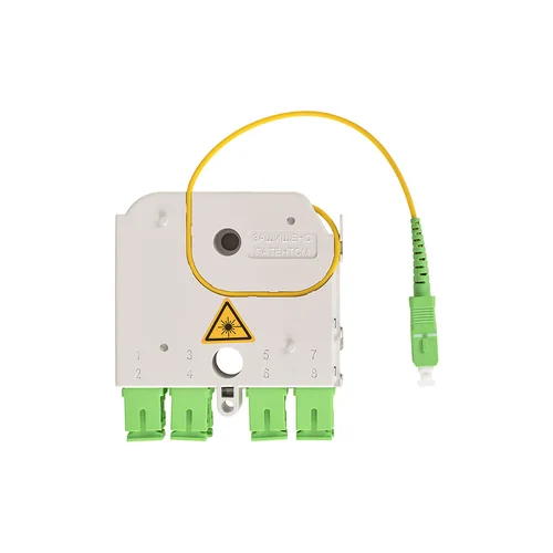 Универсальный сплиттерный модуль на 8 абонентов LIGHT PON УСМ 1х8 SC/APC