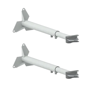 Кронштейн стеновой телескопический KST-400/700 для крепления мачт