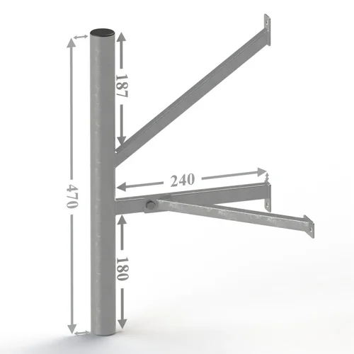 Стеновой кронштейн для крепления антенн KSU-240/470