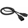 Шнур питания Lanmaster LAN-PP13/14-1.5-BK C13-С14 проводник.:3x0.75мм2 1.5м 250В 10А (упак.:1шт) черный