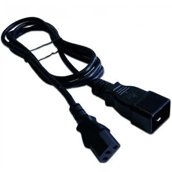 Шнур питания Lanmaster LAN-PP13/20-2.0-BK C13-C20 проводник.:3x0.75мм2 2м 220В 10А черный