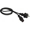 Шнур питания Lanmaster LAN-PP13L/SH-2.0-BK C13-Schuko проводник.:3x0.75мм2 2м 220В 10А черный