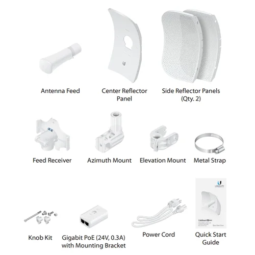 Беспроводной мост Ubiquiti LiteBeam 5AC Gen2, 5GHz, 23dBi