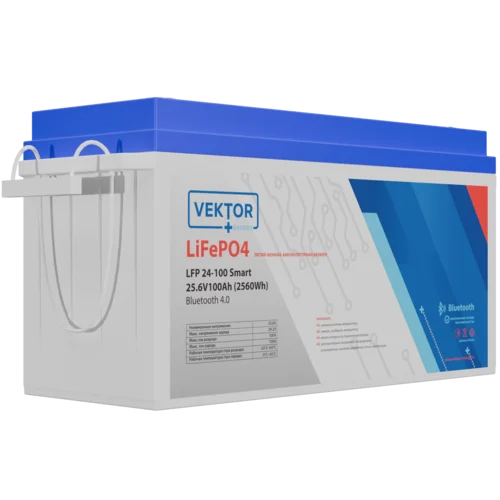 Аккумуляторная батарея VEKTOR ENERGY LFP 25,6-100