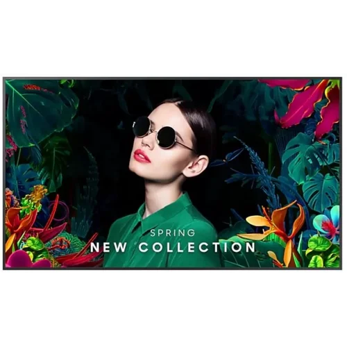 Панель Samsung 65" QM65C черный E-LED BLU LED 8ms 16:9 HDMI M/M матовая 500cd 178гр/178гр 3840x2160