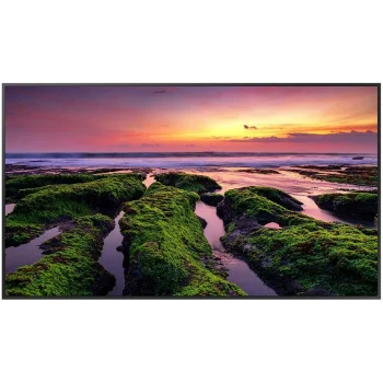 Панель Samsung 75" QB75B черный VA LED 8ms 16:9 HDMI M/M матовая 350cd 178гр/178гр 3840x1920 4K USB