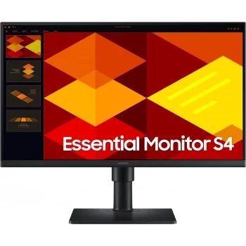 Монитор Samsung 24" Essential S4 S24D400GAIXCI черный IPS LED 16:9 HDMI матовая HAS Piv 1000:1 250cd