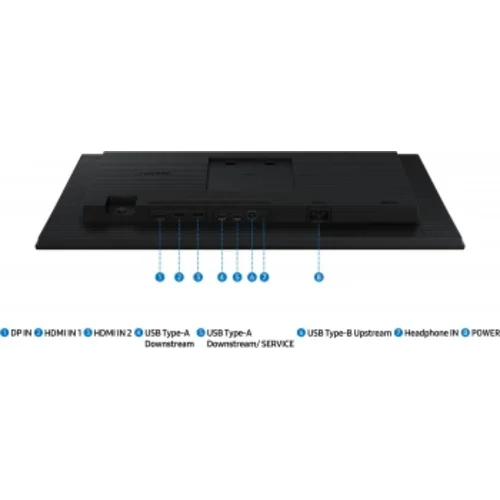 Монитор Samsung 24" Essential S4 S24D400GAIXCI черный IPS LED 16:9 HDMI матовая HAS Piv 1000:1 250cd