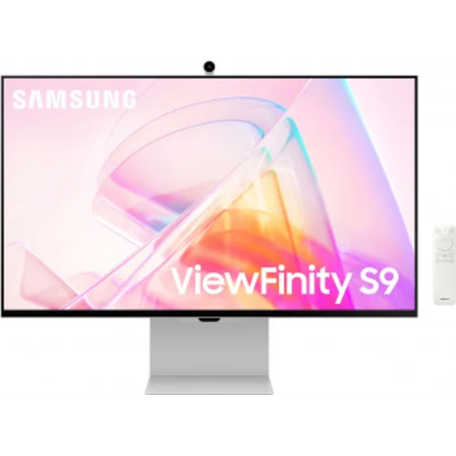 Монитор Samsung 27" ViewFinity S9 S27C902PAI серебристый IPS LED 16:9 M/M Cam полуматовая HAS 600cd