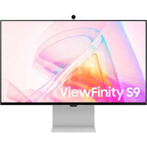 Монитор Samsung 27" ViewFinity S9 S27C902PAI серебристый IPS LED 16:9 M/M Cam полуматовая HAS 600cd