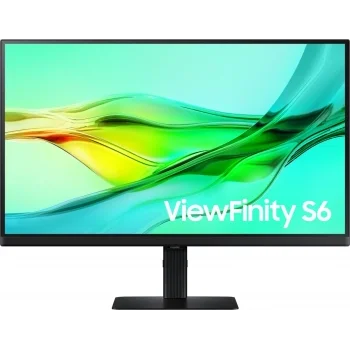 Монитор Samsung 27" ViewFinity S6 S27D604UAIXCI черный IPS LED 5ms 16:9 HDMI матовая HAS Piv 1000:1