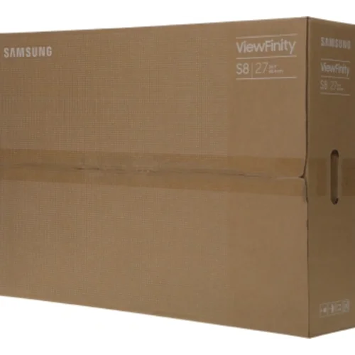 Монитор Samsung 27" ViewFinity S8 S27D800EAIXCI черный IPS LED 5ms 16:9 HDMI матовая HAS Piv 1000:1