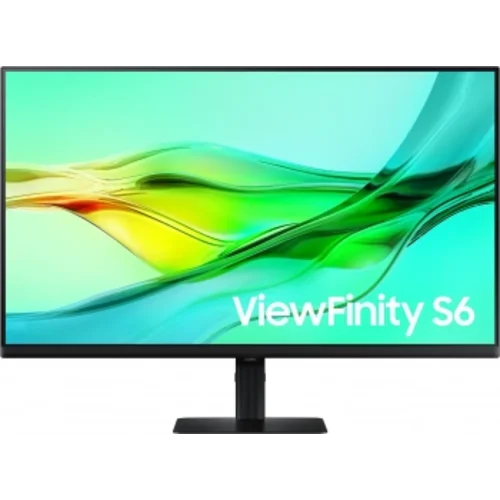 Монитор Samsung 32" ViewFinity S6 S32D604UAIXCI черный IPS LED 5ms 16:9 HDMI матовая HAS Piv 1000:1
