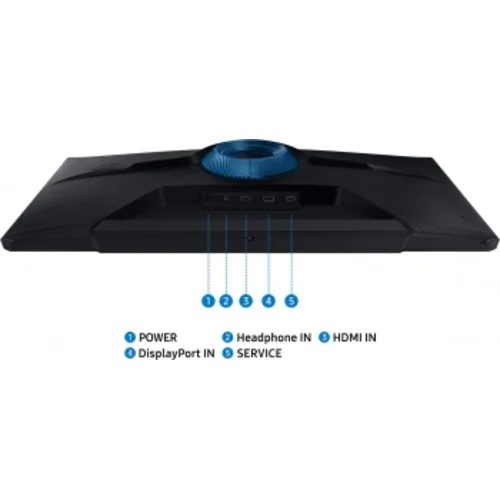 Монитор Samsung 32" Odyssey G3 S32DG300EI черный VA LED 16:9 HDMI матовая HAS Piv 250cd 178гр/178гр