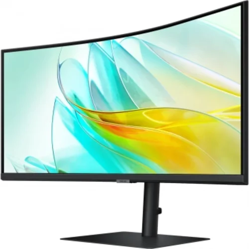 Монитор Samsung 34" ViewFinity S6 S34C650UAIXCI черный VA LED 5ms 21:9 HDMI M/M полуматовая 350cd 17