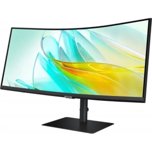 Монитор Samsung 34" ViewFinity S6 S34C650UAIXCI черный VA LED 5ms 21:9 HDMI M/M полуматовая 350cd 17