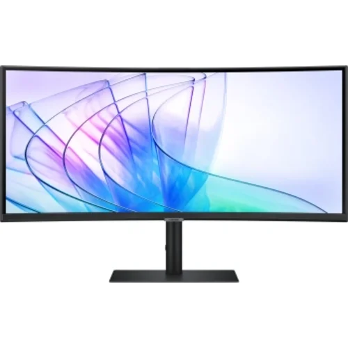 Монитор Samsung 34" ViewFinity S6 S34C650VAIXCI черный VA LED 5ms 21:9 M/M Cam полуматовая HAS Piv 3