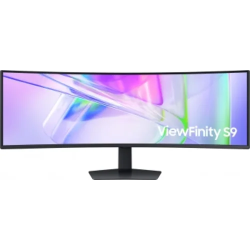 Монитор Samsung 49" ViewFinity S9 S49C950UAIXCI черный VA LED 32:9 HDMI M/M матовая HAS Piv 350cd 17