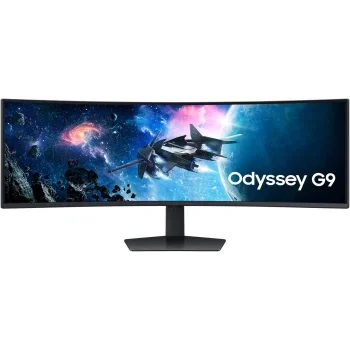 Монитор Samsung 49" S49CG954EMXUE черный VA LED 1ms 32:9 M/M полуматовая HAS 450cd 178гр/178гр 5120x