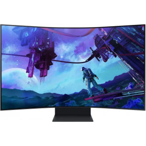 Монитор Samsung 55" Odyssey Ark S55CG97WNI черный VA LED 16:9 HDMI M/M матовая HAS Piv 600cd 178гр/1