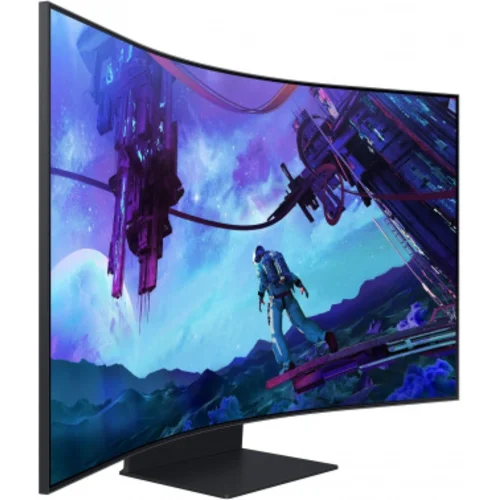 Монитор Samsung 55" Odyssey Ark S55CG97WNI черный VA LED 16:9 HDMI M/M матовая HAS Piv 600cd 178гр/1