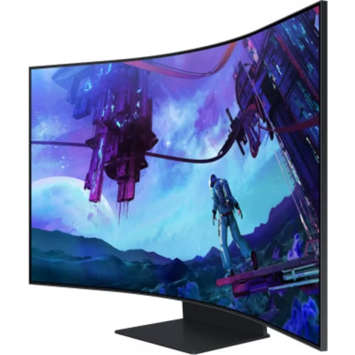 Монитор Samsung 55" Odyssey Ark S55CG97WNI черный VA LED 16:9 HDMI M/M матовая HAS Piv 600cd 178гр/1