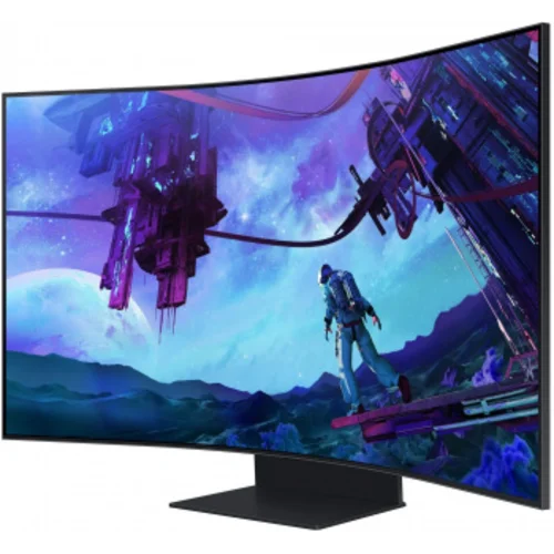 Монитор Samsung 55" Odyssey Ark S55CG97WNI черный VA LED 16:9 HDMI M/M матовая HAS Piv 600cd 178гр/1