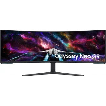 Монитор Samsung 57" Odyssey Neo G9 S57CG952NI черный VA LED 32:9 HDMI полуматовая HAS Piv 420cd 178г