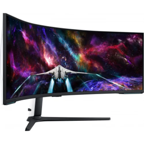 Монитор Samsung 57" Odyssey Neo G9 S57CG952NI черный VA LED 32:9 HDMI полуматовая HAS Piv 420cd 178г