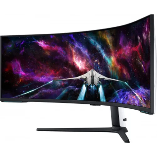 Монитор Samsung 57" Odyssey Neo G9 S57CG952NI черный VA LED 32:9 HDMI полуматовая HAS Piv 420cd 178г