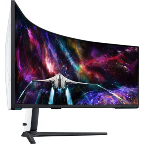 Монитор Samsung 57" Odyssey Neo G9 S57CG952NI черный VA LED 32:9 HDMI полуматовая HAS Piv 420cd 178г