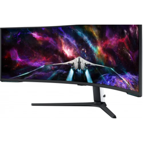 Монитор Samsung 57" Odyssey Neo G9 S57CG952NI черный VA LED 32:9 HDMI полуматовая HAS Piv 420cd 178г