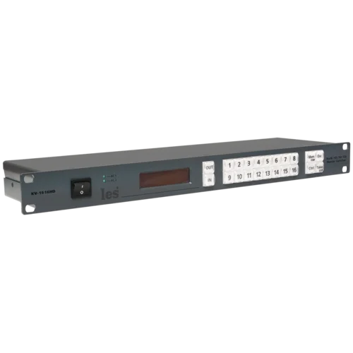 Матричный коммутатор 16х16 3G/HD/SD-SDI видеосигналов Les KV-1616HD