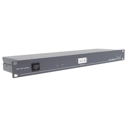 Коммутатор резерва 2 в 1 для 12G/3G/HD/SD-SDI сигналов Les SW-214HDE-12G
