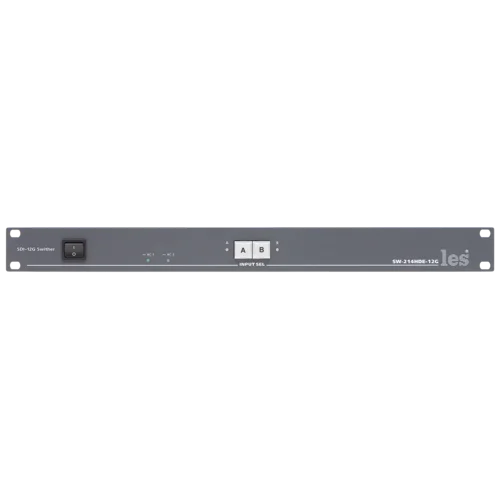 Коммутатор резерва 2 в 1 для 12G/3G/HD/SD-SDI сигналов Les SW-214HDE-12G
