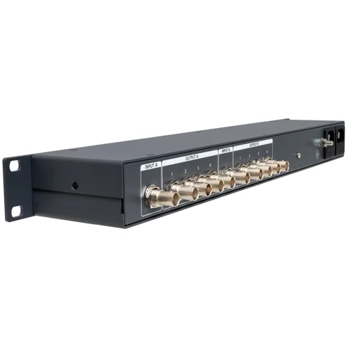 Усилитель-распределитель 2-x канальный 1 в 4 для 3G/HD/SD-SDI и DVB-ASI сигналов