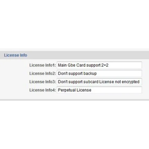 Лицензия для шасси EMR3.0 для активации скремблера на 10 потоков
