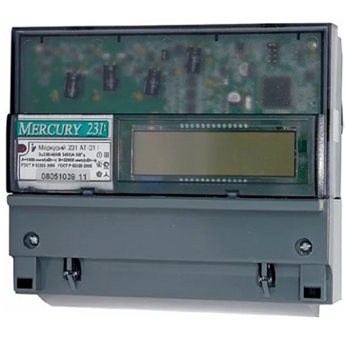 Счетчик "Меркурий" 231 АТ-01I 5-60А, 1.0 класс, многотарифный, IrDA, ЖКИ