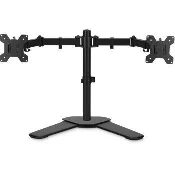 Кронштейн для мониторов ЖК Buro M042 черный 17"-27" макс.8кг настольный поворот и наклон