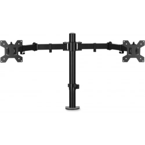 Кронштейн для мониторов ЖК Buro M052 черный 15"-27" макс.16кг крепление к столешнице поворот и накло