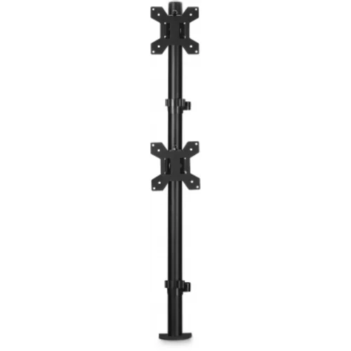 Кронштейн для мониторов ЖК Buro M063 черный 17"-27" макс.8кг крепление к столешнице поворот и наклон