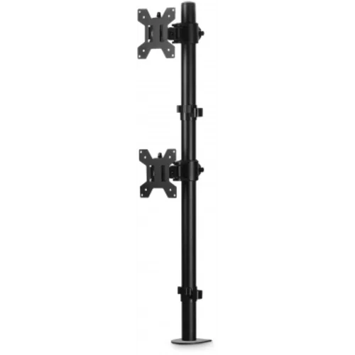 Кронштейн для мониторов ЖК Buro M063 черный 17"-27" макс.8кг крепление к столешнице поворот и наклон