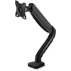 Кронштейн для мониторов ЖК Buro M1 черный 17"-27" макс.9кг крепление к столешнице поворот и наклон