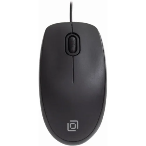 Мышь Оклик 195M for business черный оптическая (1200dpi) USB для ноутбука (3but)