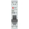 Выключатель автоматический модульный 1п D 40А 6кА ВА 47-63N PROxima EKF M636140D