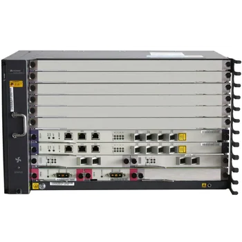 6RU шасси Huawei OLT GPON, 6 слотов для установки интерфейсных модулей, 2x10G порта (уценка 1)