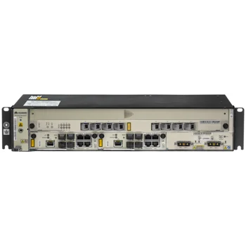 2RU шасси Huawei OLT GPON, 2 слота для установки интерфейсных модулей, 2x10G порта, DC